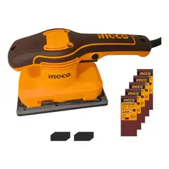 INGCO TOOLS - Lijadora orbital 320w + 5 lijas industrial Ingco