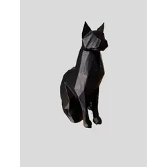 GENERICO - ADORNO EXCLUSIVO GATO NEGRO 23cm x 9cm x 17cm