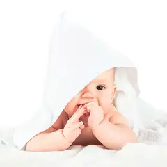 GENERICO - Toalla Con Capucha Para Bebe color Verde