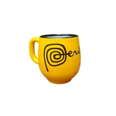 ACHALLAY ARTESANIA DE BARRO - Taza Marca Perú 450 ml