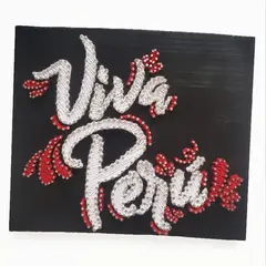 GENERICO - Cuadro Decorativo Madera 23x20cm Perú