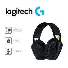 LOGITECH - Audifonos Gaming G435 Inalambricos con Microfono Lightspeed