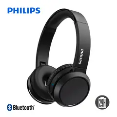 PHILIPS - Audífonos TAH4205 Bluetooth Con Micro 29 Hrs Negro