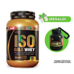 LEVEL PRO - PROTEÍNA ISO GOLD WHEY 11KG CHOCOLATE +