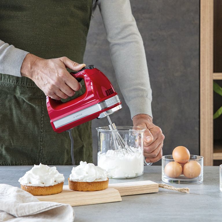 Batidora Manual Rojo