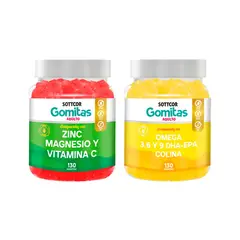 GENERICO - Gomitas De Zinc Adulto + Gomitas De Omega 3