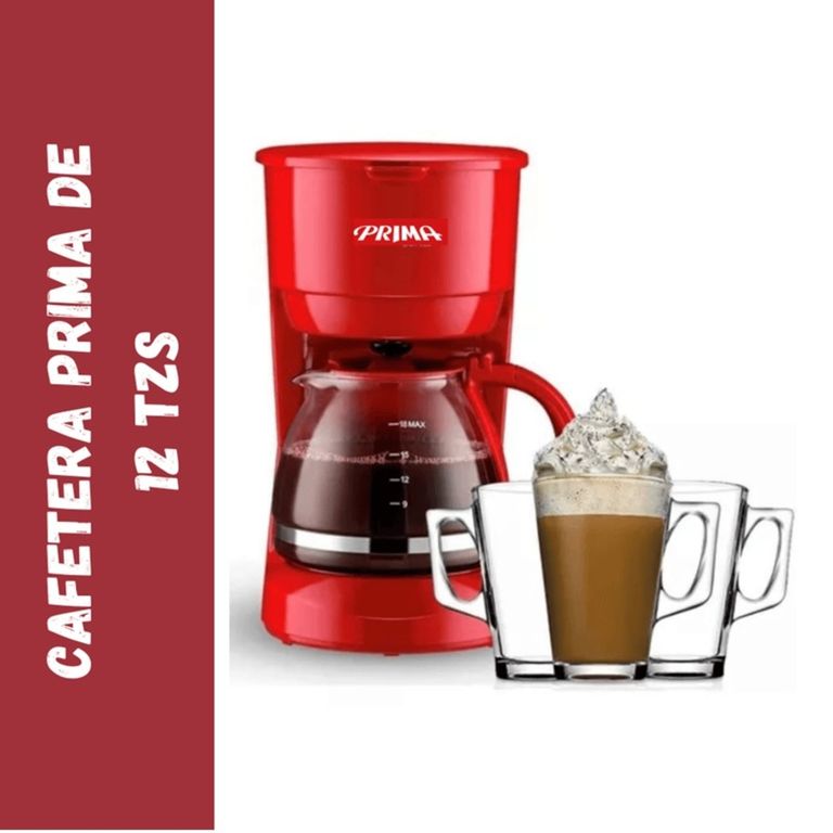 Cafetera Eléctrica Ca1091cp-r - Rojo