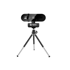 TEROS - Webcam TE-9072, 2K, Micrófono incorporado, USB 2.0