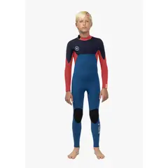 VISSLA - WETSUIT 7 SEAS BOYS 4-3 FULL BACK ZIP