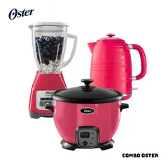 OSTER - COMBO ARROCERA + HERVIDOR + LICUADORA - SANDIA