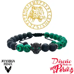JOYERIA FENIX - Pulsera Leopardo Zircón V4 - Joyería Fenix