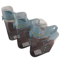 WELL BEING - COMBO 3 PAQUETES DEPÓSITOS HERMÉTICOS PARA GRANOS I AZULI 2800ML