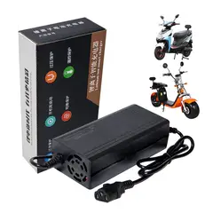 ADVANTECH - Cargador 67-2V 3A Para Moto Eléctrica Citycoco Bat Litio 60V