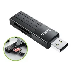 HOCO - Lector Tarjetas Memoria 5gbps M2 Sd Micro Sd A Usb 3.0
