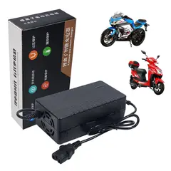 ADVANTECH - Cargador de 84V 3A Para Moto Eléctrica con Batería de Litio de 72V
