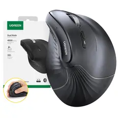UGREEN - Mouse Bluetooth Vertical Ergonómico Silencioso 24ghz