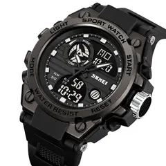 SKMEI - Reloj 2360 Negro Correa Silicona Unisex