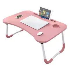GENERICO - Mesa Para Laptop Plegable Portatil Soporte Multifuncional Rosada