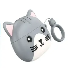 HOCO - Audífonos In-Ear EW-46 Bluetooth con Funda Gato Gris