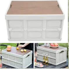 GENERICO - Caja de Almacenamiento Portatil y Plegable para Acampar