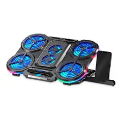 AIRBOOM - - Cooler Glacial 6 AB055 con 6 Ventiladores y Led RGB