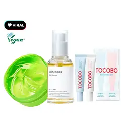 MIXSOON - SET HIDRATACION BEAN ESSENCE + TOCOBO
