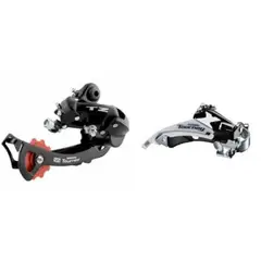SHIMANO - DESCARRILALDOR TZ + DESVIADOR MEGA DOBLE TIRO BCICI