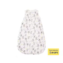 GENERICO - Pijama Saco de Dormir Algodón Bambú Talla L (hasta 95 cm)