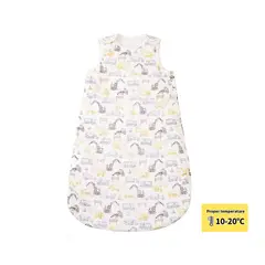 GENERICO - Pijama Saco de Dormir Algodón Bambú Talla S (hasta 75 cm)