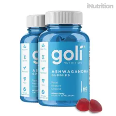 GOLI NUTRITION - GOLI GOMITAS DE ASHWAGANDHA - PACK 2 UNIDADES