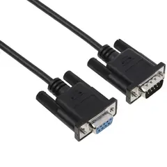 STARTECH - Cable 1m Serial RS232 Video EGA DB9 Macho Hembra - MXT1001MBK
