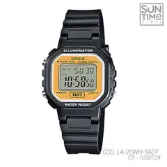 CASIO - RELOJ DIGITAL UNISEX LA-20WH-9ADF NEGRO SPORT 1030129
