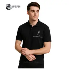 GENERICO - Polo Camisero Hombre Algodón Cuello Reforzado