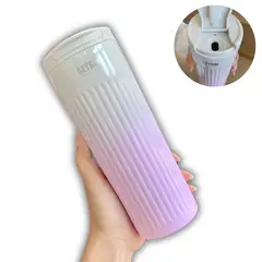 ELMEJORPRECIO - Vaso Térmico Conservador de Bebidas Modelo Seyom Rosa