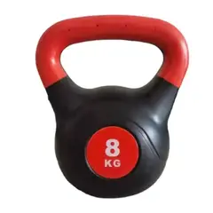 GENERICO - Pesas rusas importada 10 kg Kettlebell – ROJO