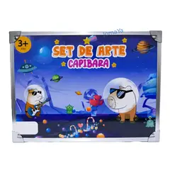 GENERICO - Set de Arte Maleta Capibara 6 Niveles - Nuevo modelo