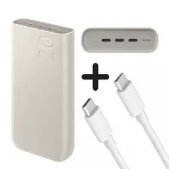 GENERICO - Power Bank Cargador Portátil 20000mAh 45W MAS CABLE