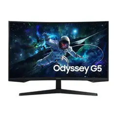 SAMSUNG - MONITOR ODYSSEY G5 32 WQHD CURVO 1MS PN LS32CG552ELXPE