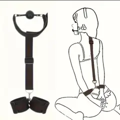 GENERICO - ARNES MORDAZA BONDAGE SADO