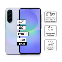 SAMSUNG - Celular Galaxy A36 5G 8GB RAM 128GB Violeta