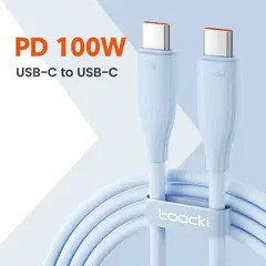 OEM - Cable tipo C 120cm - De silicona 100W - Marca Toocki