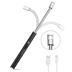 GENERICO - Encendedor Eléctrico de Cocina Recargable con USB