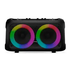 GENERICO - Equipo de Sonido de dos bocinas con luz rgb