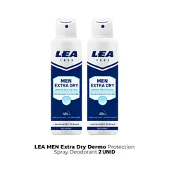 GENERICO - Lea Men Extra Dry Dermoprotection Spray Deodorant 2 Unid