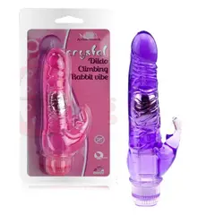 OEM - VIBRADOR RABBIT JELLY A PILAS VIBRACION GRADUABLE
