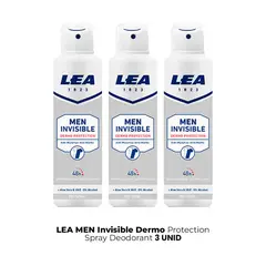 GENERICO - Lea Men Invisible Dermoprotection Spray Deodorant 3 Unid