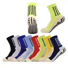 GENERICO - Pack 2 Medias Antideslizantes Futbol Deportivas Talla 35-38