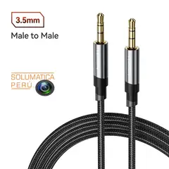 OEM - Cable Auxiliar De Audio - 3.5mm Hifi 2 Metros - Marca Toocki