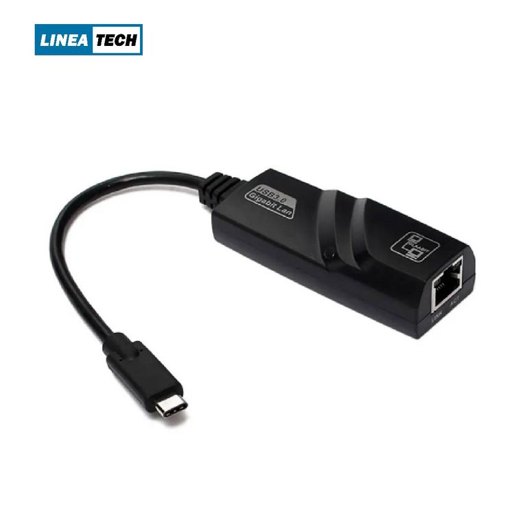 ADAPTADOR DE RED - TIPO C A RJ45 LAN ETHERNE LINEA TEACH