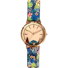 DISNEY - Reloj de Flores Stitch
